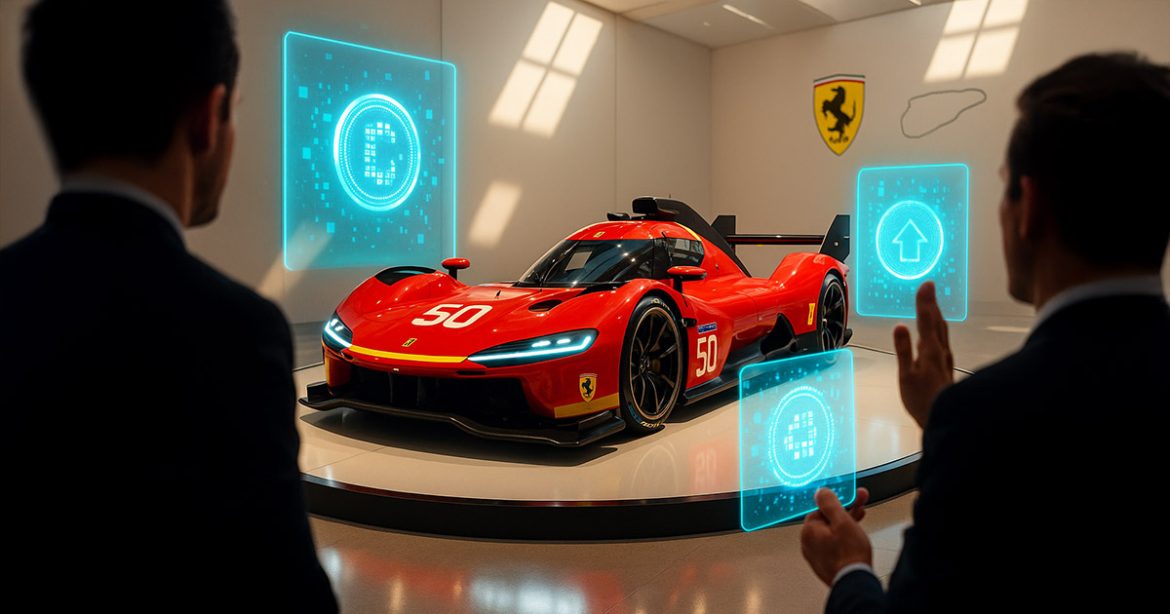 Elite Ferrari clientele to bid on Le Mans race car with digital tokens