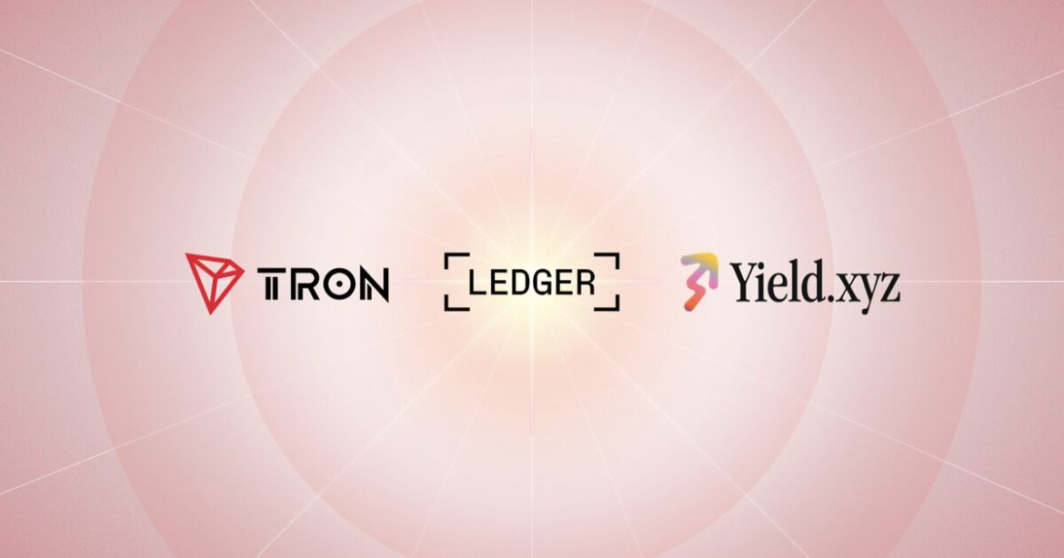 TRX Staking Now Available on Ledger Live through Yield.xyz
